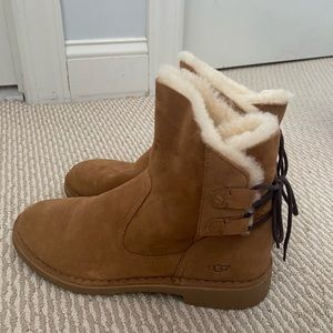 UGG Boots with Tie Back